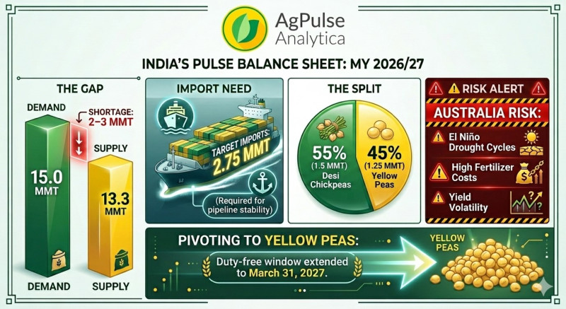 Why Yellow Peas are becoming India’s 