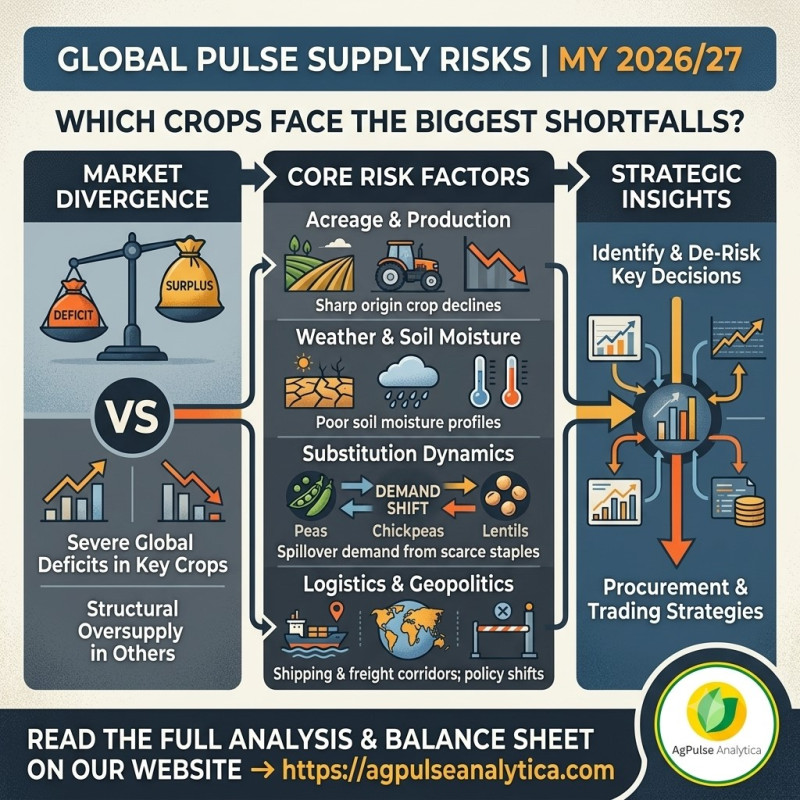 Which Pulse Has the Biggest Supply Risk in MY 2026/27?